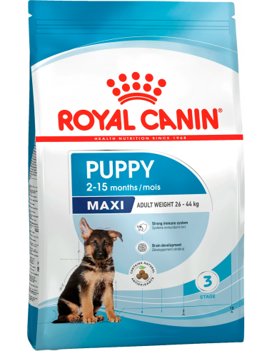 Royal Canin Maxi Puppy. EAN 3182550402149 / 3182550402163