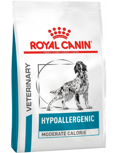 Royal Canin Hypoallergenic Moderate Calorie. EAN 3182550940306