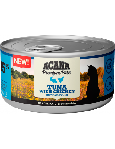 Acana Premium Paté Cat Tuna with Chicken 85 gr. 064992719807