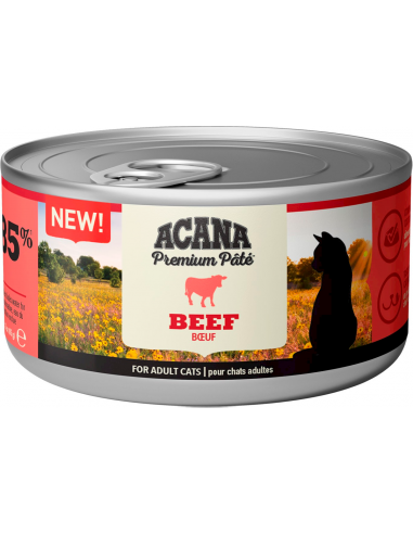 Acana Premium Paté Cat Beef 85 gr. 064992719777
