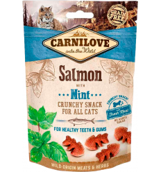 Carnilove Cat Crunchy Snack Salmó amb Menta 50 gr. 8595602527175