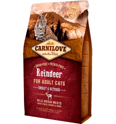 Carnilove Cat Adult Energy Outdoor Grain Free Ren. EAN 8595602512249