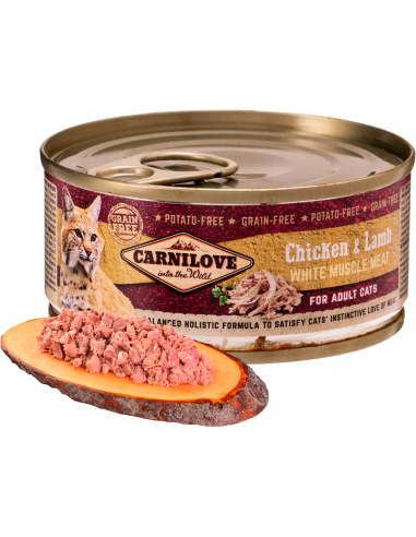 Carnilove Cat Adult Grain Free Pollastre i Xai 100 gr. 8595602528936