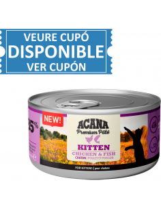 Acana Premium Paté Cat Kitten Chicken & Fish 85 gr. 064992719791