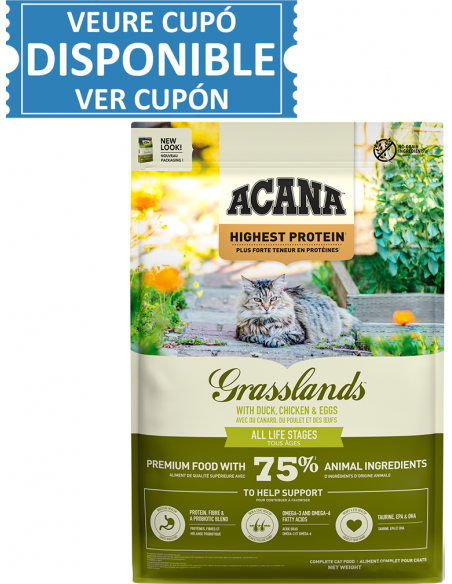 Acana Highest Protein Cat Grasslands