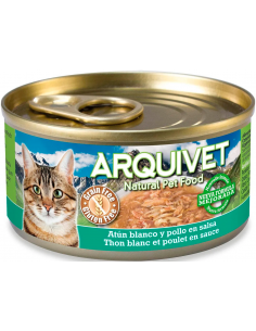 Arquivet Cat Atún Blanco y Pollo en Salsa 80 gr. 8435117879881