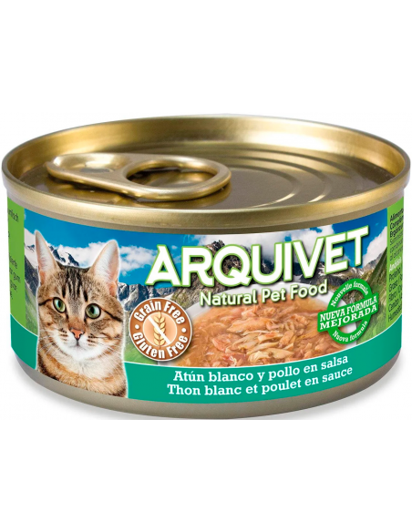 Arquivet Cat Tonyina Blanca i Pollastre en Salsa 80 gr. 8435117879881