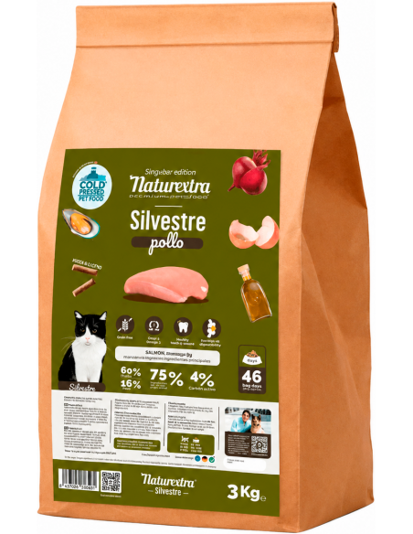 Naturextra Silvestre Pollo. EAN 8436565216594