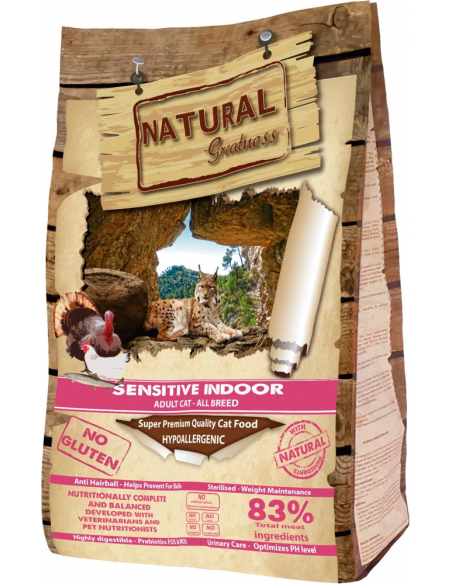 Natural Greatness Cat Sensitive Indoor. 8425402399958