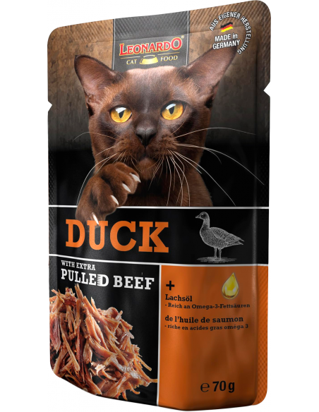 Leonardo Pouch Duck With Pulled Beef 70 gr