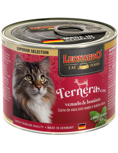 Leonardo Superior Selection Ternera con Venado y Boniato. EAN 4002633755643