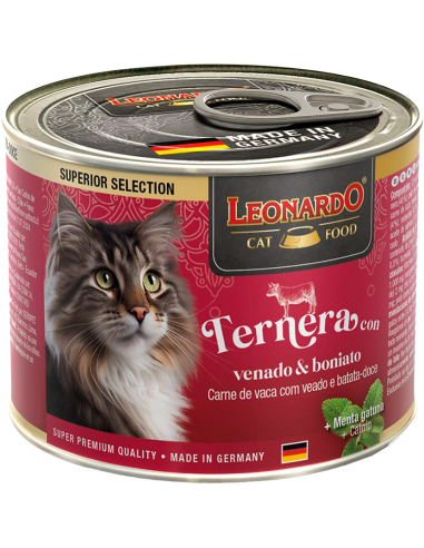 Leonardo Superior Selection Ternera con Venado y Boniato. EAN 4002633755643