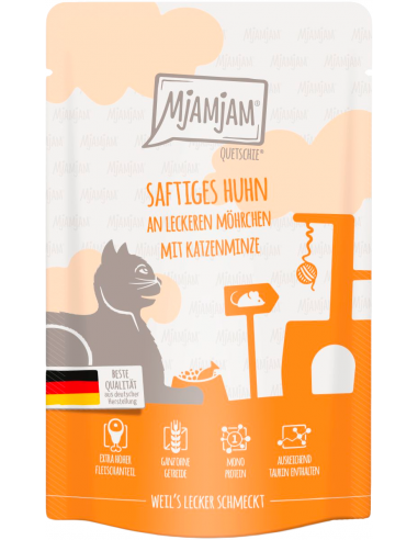 MjAMjAM Cat Pollastre amb Pastanagues 125 gr. EAN 4260512870621