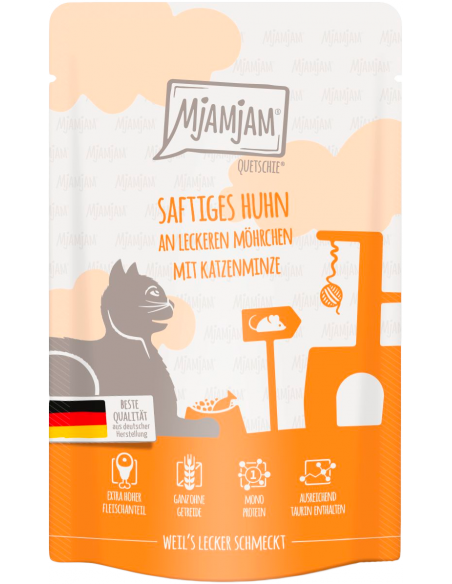 MjAMjAM Cat Pollastre amb Pastanagues 125 gr. EAN 4260512870621