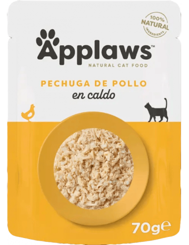 Applaws Adult Pechuga de Pollo en Caldo 70 gr. 5060708563219