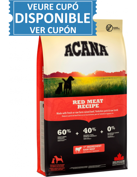 Acana Dog Red Meat Recipe 064992730918