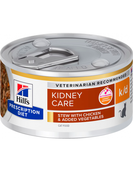 Hill`s Prescription Diet Cat k/d Kidney Care Estofado Pollo