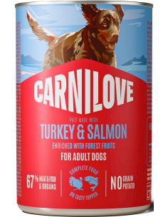 Carnilove Dog Adult Gall Dindi i Salmó Paté 2