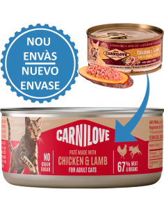 Carnilove Cat Adult Pollastre i Xai Paté