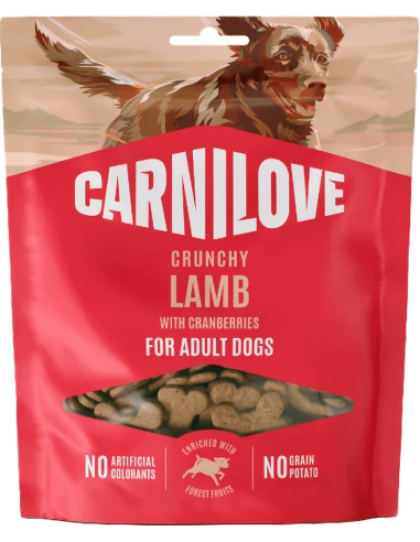 Carnilove Dog Crunchy Snack Cordero con...