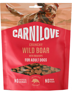 Carnilove Dog Crunchy Snack Jabalí con Rosa Mosqueta 2