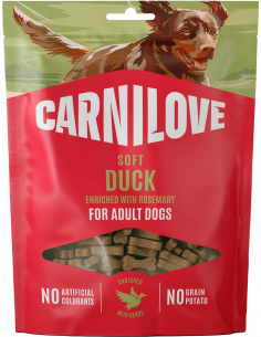Carnilove Dog Soft Snack Ànec amb Romaní 2